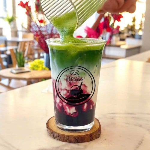 Sữa Tươi Việt Quất Matcha