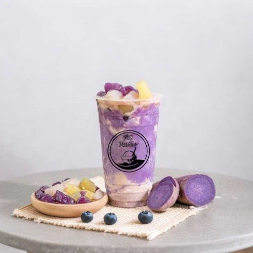 Trà sữa khoai môn